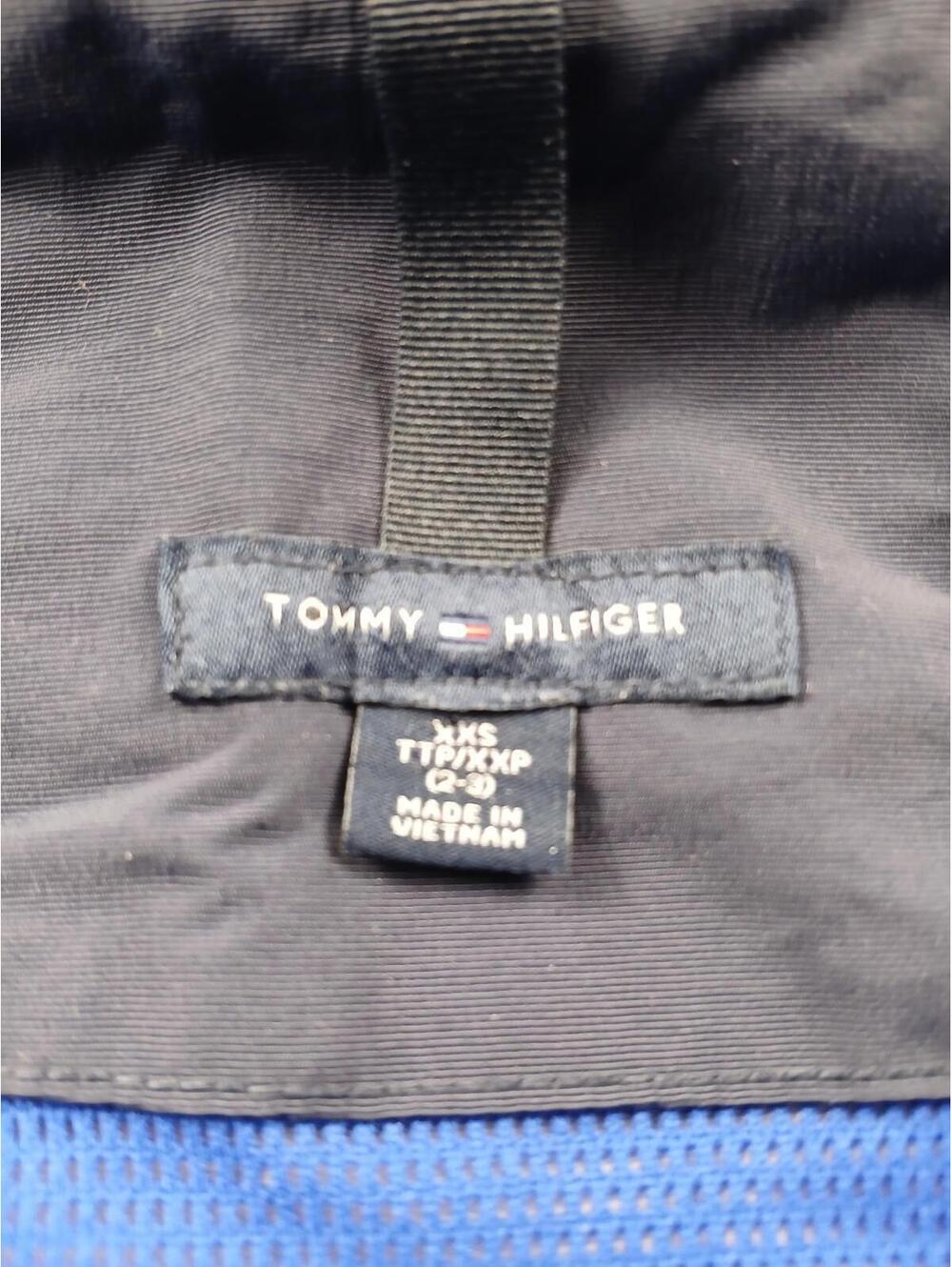 Tommy Hilfiger Kids Windbreaker 2-3Y Colorblock Hooded Light Jacket Boys - Picture 6 of 7